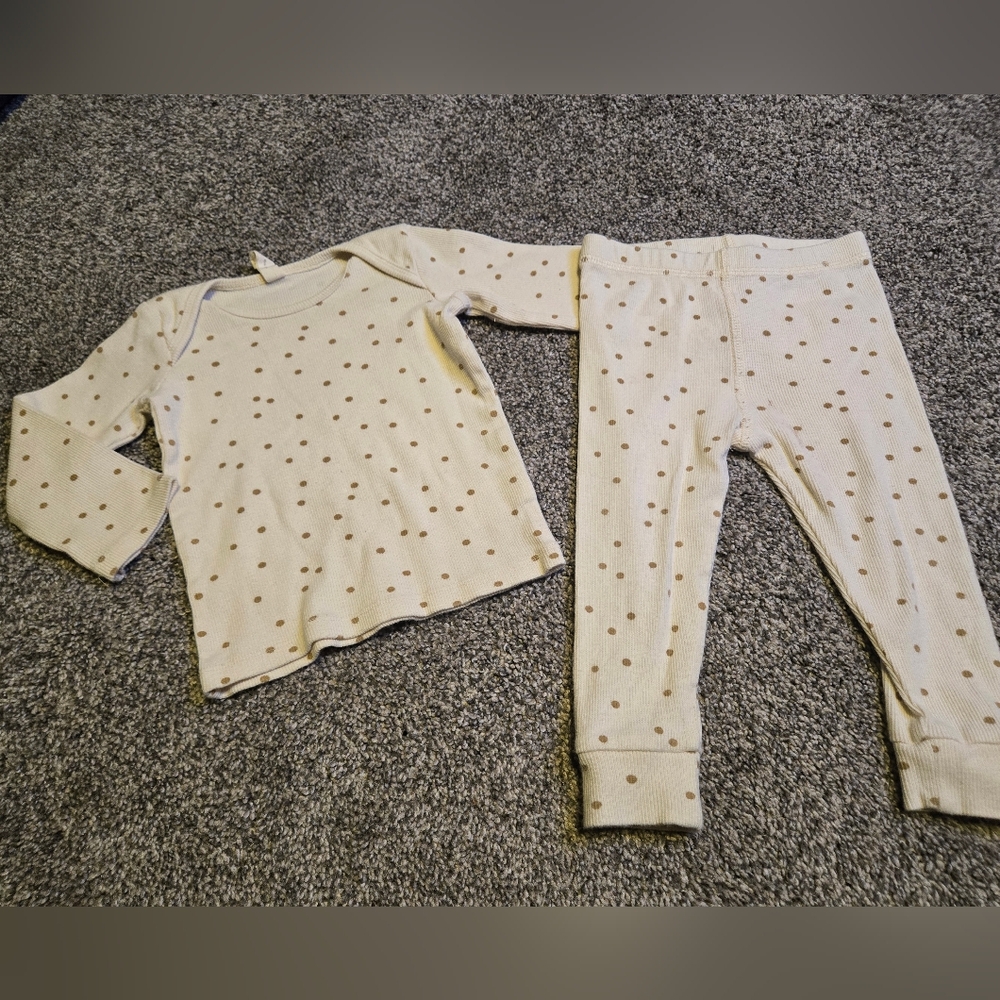 Quincy Mae 12-18 Polka Dot Set - Play See Pictures!